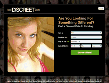 Tablet Screenshot of localdiscreetdates.com